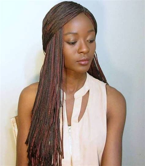 40 Ideas Of Micro Braids And Invisible Braids Hairstyles Micro Braids Micro Braids Hairstyles