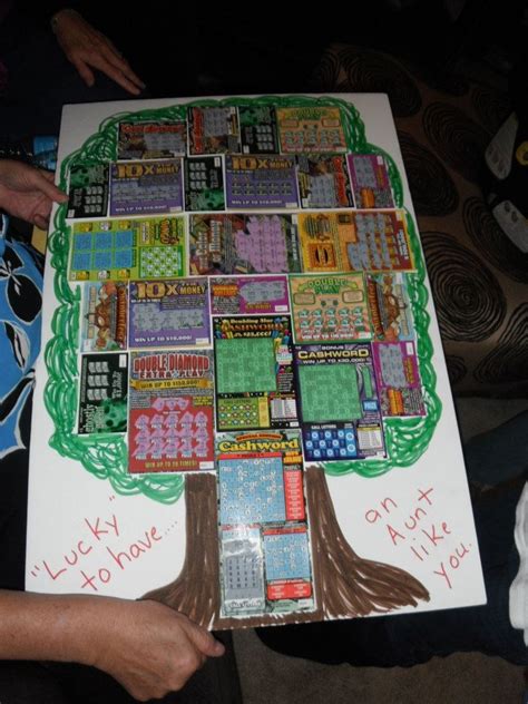 Giving national lottery tickets as gifts is a great idea if it is completely understood, that once you have handed the ticket to your chosen recipient, that any winnings derived from that ticket belong to them, and them alone. lottery ticket tree - great gift idea! | Gift ideas ...