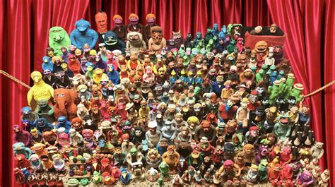 My Hubbys Prized Clay Muppet Collection All Had Made Over Many Many