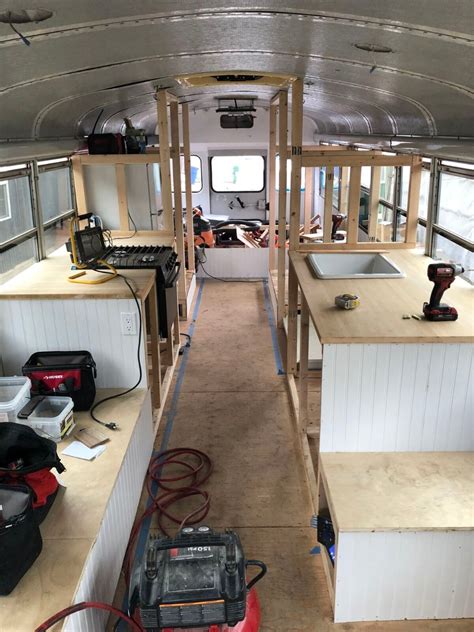 School Bus Skoolie Camper Conversion Plan Outbound Living