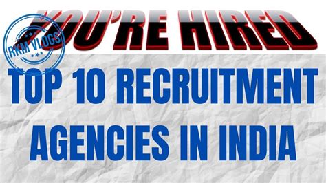 Top 10 Free Abroad Recruitment Agencies In Indianigeria Job Vacancies