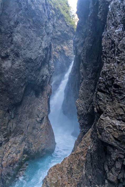 South Bavaria Germany Waterfall In Leutasch Spirit