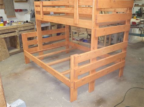 If, for example, you want to put the bunk beds in a corner of the room, a perpendicular design can be more practical. twin over full bunk bed plans - Google Search | Bunk bed ...