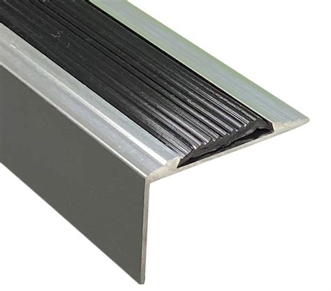 Buy Stair Edge Nosing Trim Aluminium 900mm X 46mm X 30mm Anti Slip
