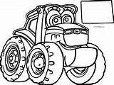 Tractor Coloring Deere John Tractors sketch template
