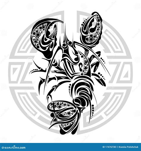 Zodiac Signs - Taurus. Tattoo Design. Cartoon Vector | CartoonDealer