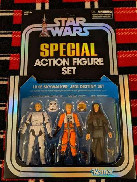 Star Wars Vintage Collection Luke Skywalker Jedi Destiny Pack