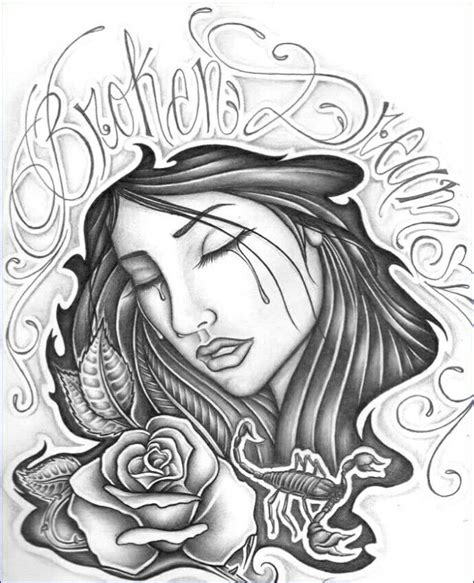 Jail Chicano Love Art Drawings Download Free Mock Up
