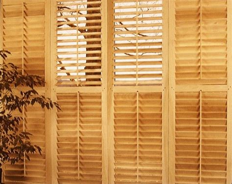 Operable Louvered Basswood Plantation Shutters