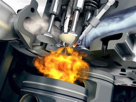 The air must be heated to a temperature greater than the temperature at which the injected fuel can ignite. Inside the Cylinder of a Diesel Engine - by Harry Ricardo ...