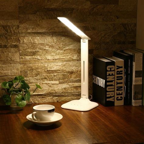 Icoco Adjustable Led Reading Lamp Computer Desk Light Nightstand Light