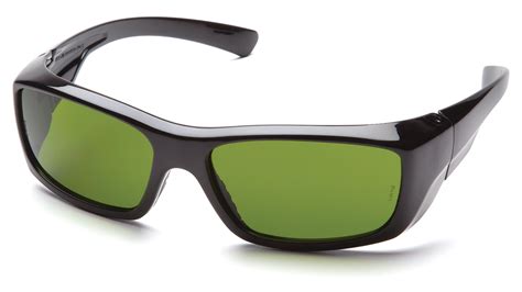 pyramex sb7960sf emerge™ black safety glasses w 3 0 ir filter lens 1