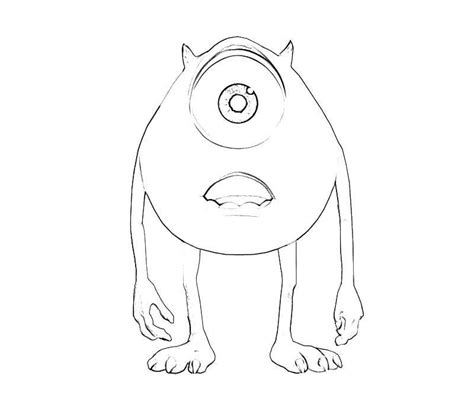 Arshi on june 7, 2019. Mike Wazowski Coloring Pages | Coloring Pages - Coloring Home