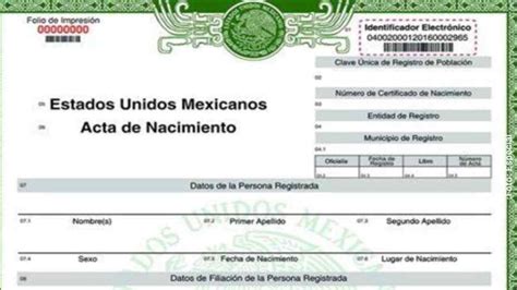 As Puedes Obtener Tu Acta De Nacimiento Por Internet En La Cdmx