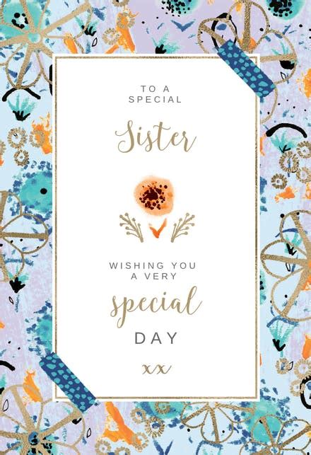 Personalize your own printable & online birthday cards for mom. Birthday Cards For Sister (Free) | Greetings Island