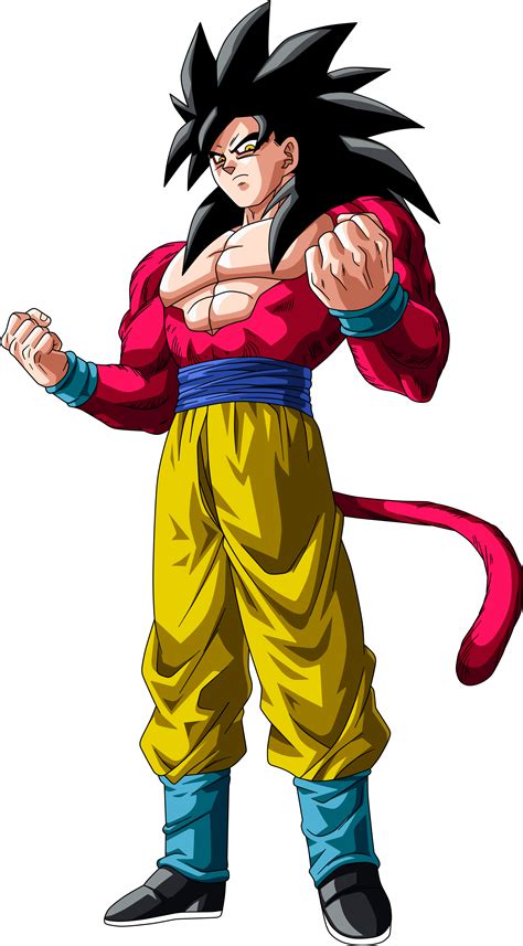 Download Png Free Stock Dbz Transparent Ssj4 Goku Super Sayajin 4 Png