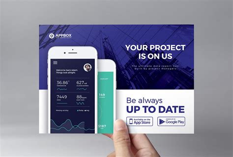 Mobile App Flyer Template Psd Ai And Vector Brandpacks