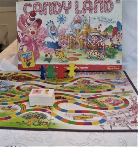 Candy land pc cd sugar match sweet tooth language computer board game candyland. Candy Land Board Game Milton Bradley My 1st Games Like New ...
