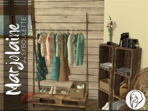 The Sims Resource Marjolaine Clothes Rack
