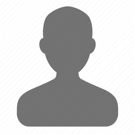 Account Avatar Male Man Profile Silhouette User Icon Download