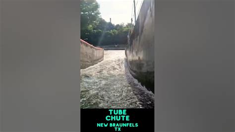 What Is The Comal River Tube Chute Youtube