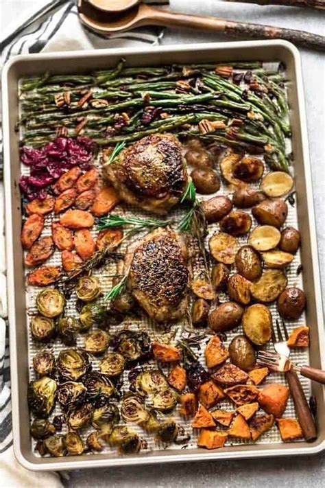 Sheet pan meals are also great as leftovers and meal prep. Healthy Sheet Pan Turkey Dinner For Two | Healthy meals ...