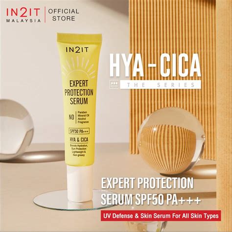 In2it Hya Cica Expert Protection Serum Spf50 Pa 20g Cuv Halal
