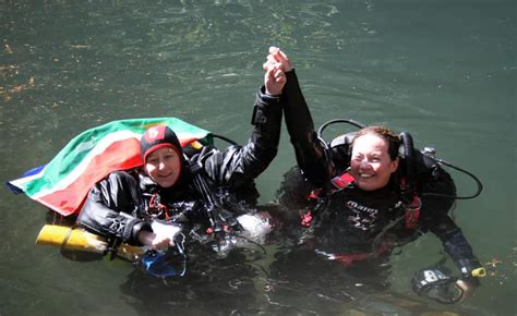 South African Woman Sets New World Deep Cave Diving Record Sapeople