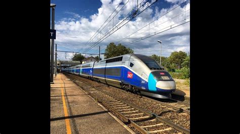 High Speed Train Tgv Eurostar Ave Ouigo In France Youtube