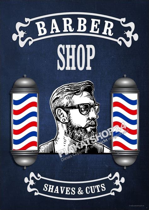 Leider kann sie nicht morgen nachmittags und nächste vier wochen zum musikkurs gehen. So macht man Werbung für den Barbershop | Plakatshop24