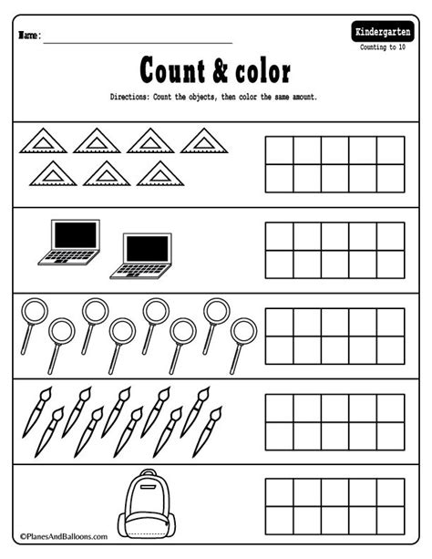 Start with 5 apples, then subtract 2, we are left with 3 apples. 15+ Kindergarten math worksheets pdf files to download for ...