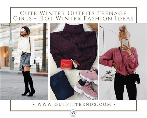 17 Cute Winter Outfits For Teenage Girls With Styling Tips