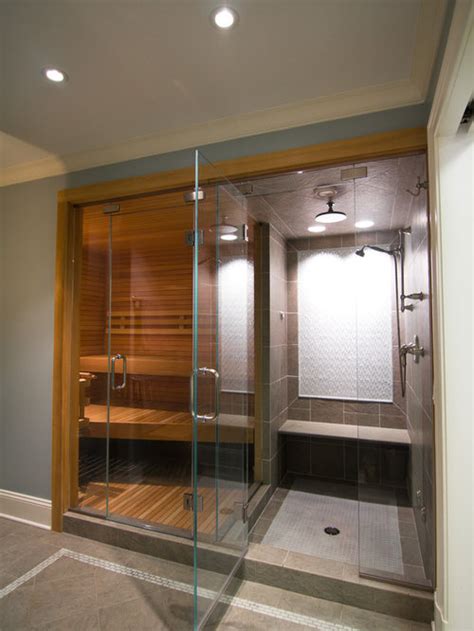 Best Sauna Shower Design Ideas And Remodel Pictures Houzz