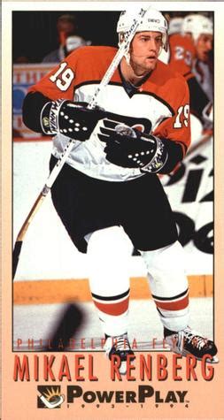 He had a good nose for the net and playmaking ability. Mikael Renberg Gallery | The Trading Card Database