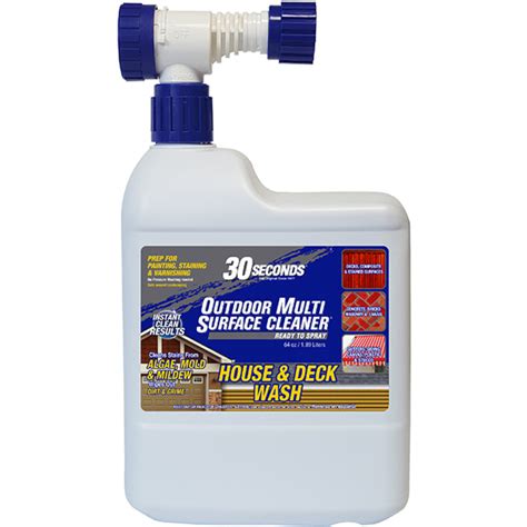 30 Seconds 64 Oz Outdoor Multi Surface Rts Cleaner 100537422 The