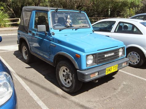 Aussie Old Parked Cars 1986 Suzuki Sierra 13 Jx