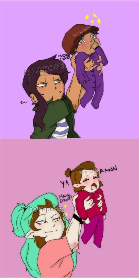 Baby Luz Noceda And Baby Amity Blight In 2021 Owl House Cute Comics