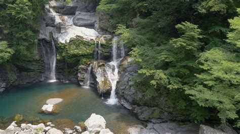 Waterfall In Japan 4k Ultra Hd 大轟の滝 徳島 Youtube