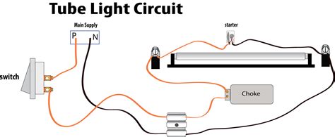 Led Tube Light Circuit Diagram