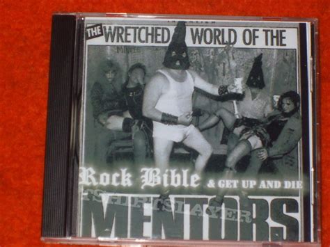 Mentors Get Up And Die Trash Bag Ep Original And 3rd Pressing Reissuerock Bible Get Up And