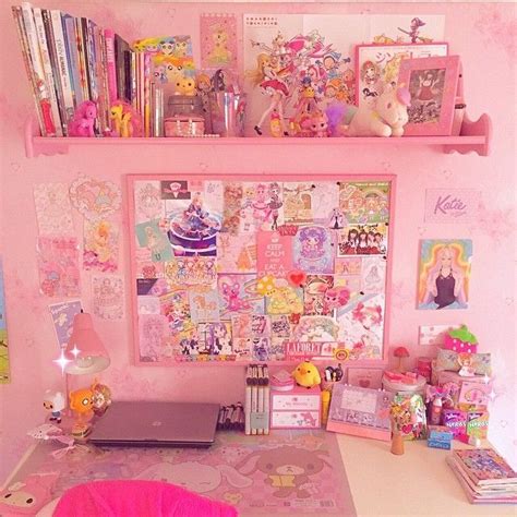 ω My Desk 2k15 Kawaii Room Otaku Room Kawaii Room