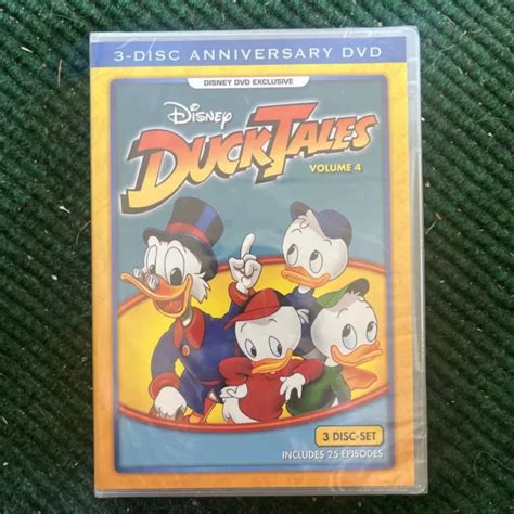 Ducktales Volume 4 Disney Movie Club 3 Disc Dvd Exclusive Rare Oop