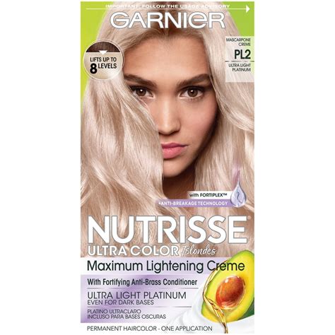 Garnier Nutrisse Nourishing Hair Color Creme PL Mascarpone Walmart Com