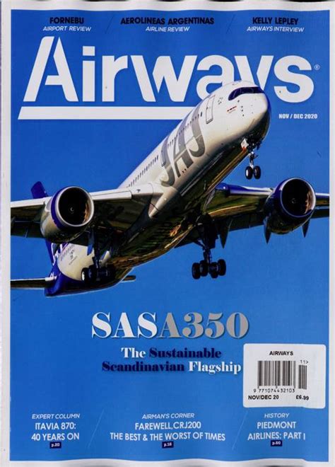Airways Magazine Subscription Buy At Uk Aviation