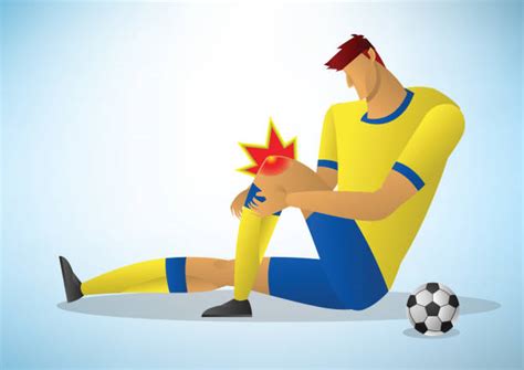Cartoon Of A Knee Injury Illustrations Royalty Free Vector Graphics
