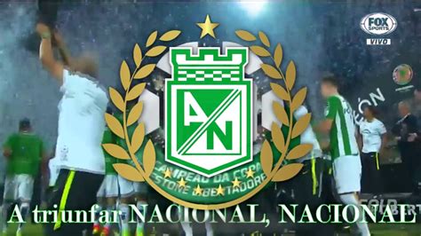 Last matches between nacional & atlético nacional. Himno Oficial del Atlético Nacional (con letra) - YouTube