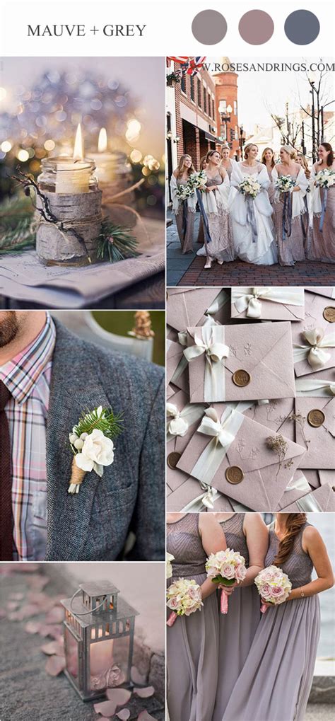 Top 10 Winter Wedding Color Palettes For 2022