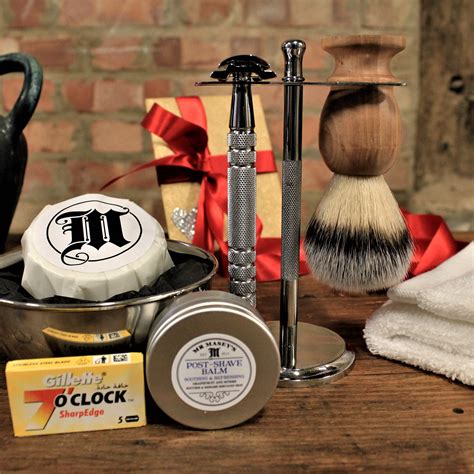 The Ultimate Shaving Kit Traditional Double Edged Razor Mr Maseys