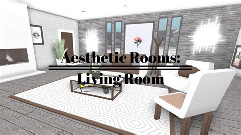 Plant aesthetic bedroom ideas to design your living room. BLOXBURG | Aesthetic Rooms - Living Room 14k - YouTube