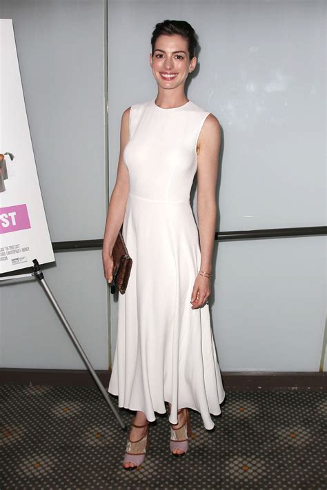 Anne Hathaway At The True Cost Private Screening In New York Hawtcelebs